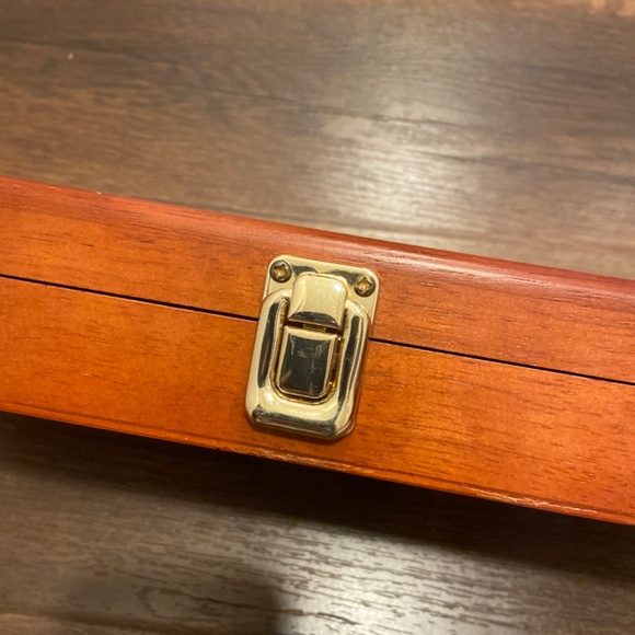 HOPPE’S GUN CLEANING KIT WOODEN STORAGE BOX CHEST - Picture 3 of 9